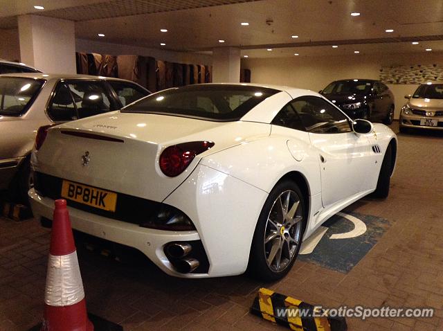 Ferrari California spotted in Hong Kong, China