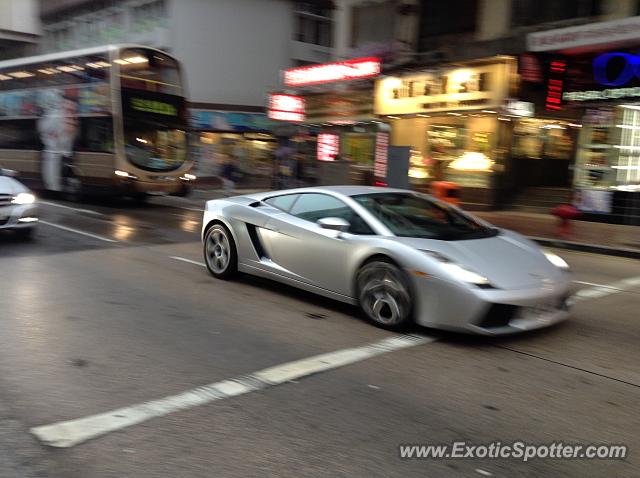 Lamborghini Gallardo spotted in Hong Kong, China