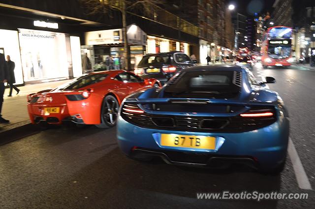 Ferrari 458 Italia spotted in London, United Kingdom