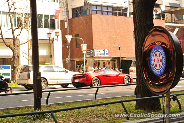 Mclaren MP4-12C spotted in Osaka, Japan