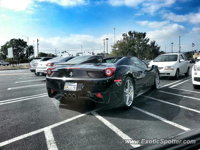 Ferrari 458 Italia spotted in Calabasas, California