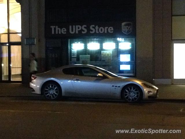 Maserati GranTurismo spotted in New York City, New York