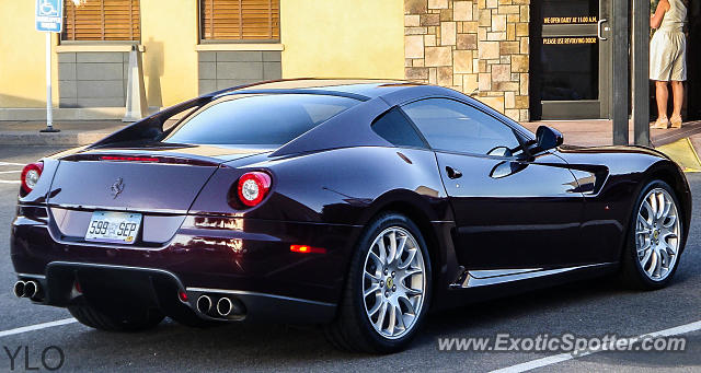 Ferrari 599GTB spotted in Cherry Creek, Colorado