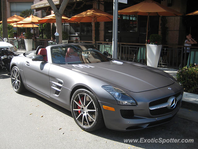 Mercedes SLS AMG spotted in Beverly Hills, California