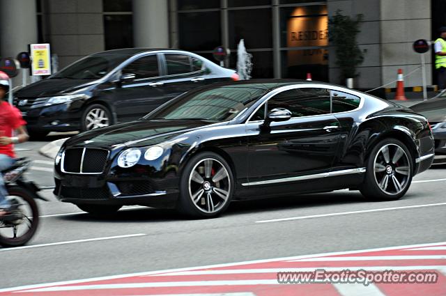 Bentley Continental spotted in Bukit Bintang KL, Malaysia