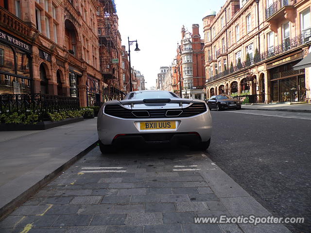 Mclaren MP4-12C spotted in London, United Kingdom