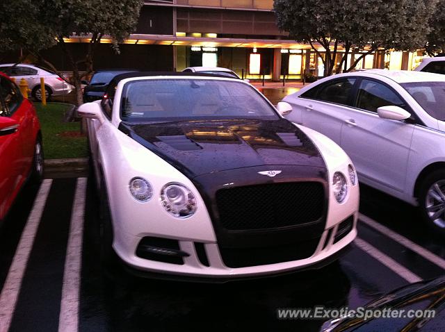 Bentley Continental spotted in Miami, Florida