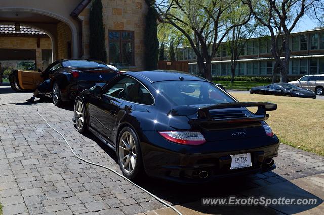 Porsche 911 GT2 spotted in Dallas, Texas