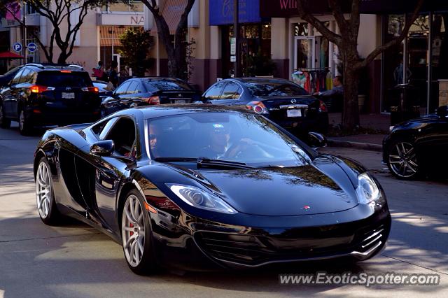 Mclaren MP4-12C spotted in Dallas, Texas