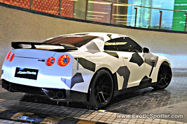 Nissan GT-R spotted in Bukit Bintang KL, Malaysia