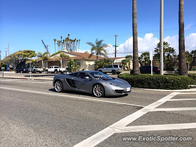 Mclaren MP4-12C spotted in Newport Beach, California