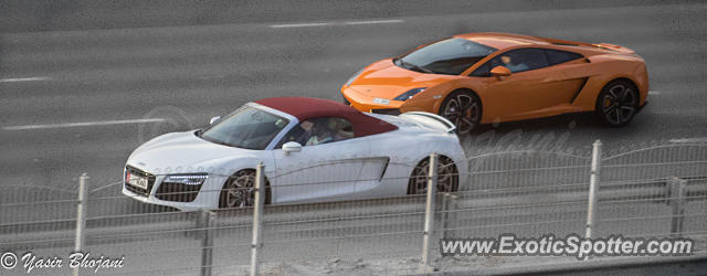 Lamborghini Gallardo spotted in Dubai, United Arab Emirates