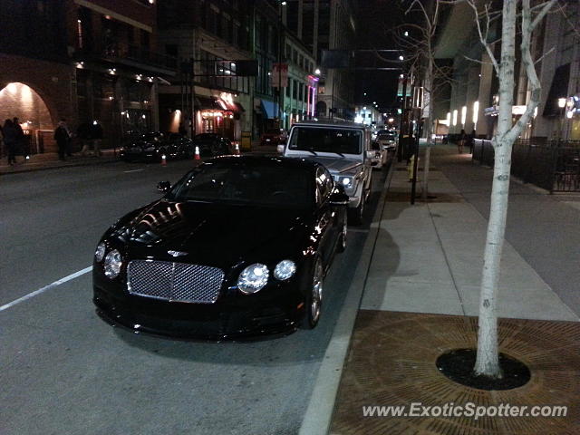 Bentley Continental spotted in Cincinnati, Ohio