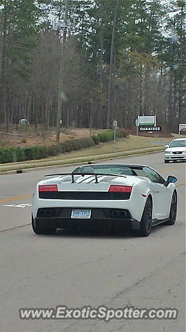 Lamborghini Gallardo spotted in Raleigh, North Carolina