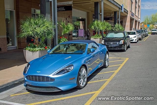 Aston Martin DB9 spotted in Scottsdale, Arizona