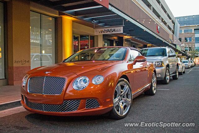 Bentley Continental spotted in Scottsdale, Arizona