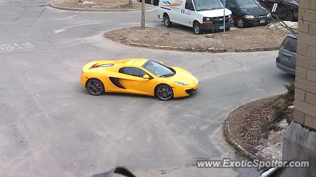 Mclaren MP4-12C spotted in Newtown, Connecticut