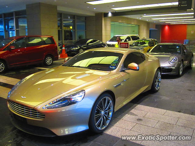 Aston Martin DB9 spotted in Kuala Lumpur, Malaysia