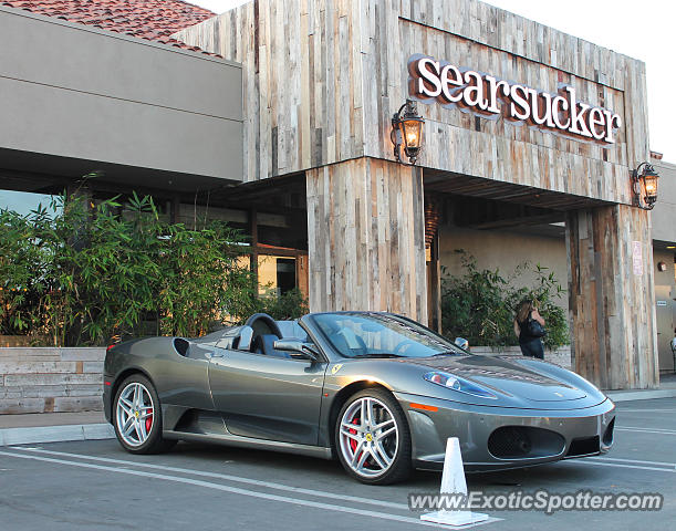 Ferrari F430 spotted in Del Mar, California