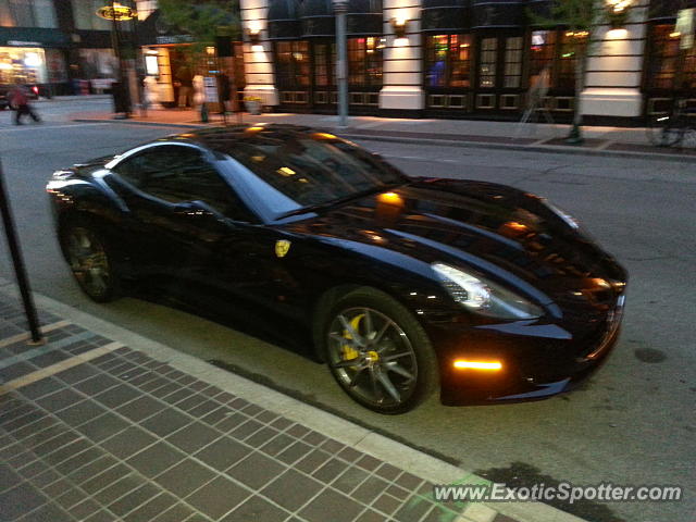 Ferrari California spotted in Cincinnati, Ohio