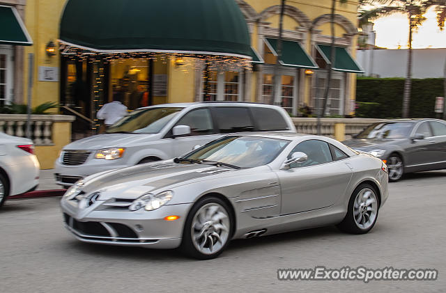 Mercedes SLR spotted in Palm Beach, Florida