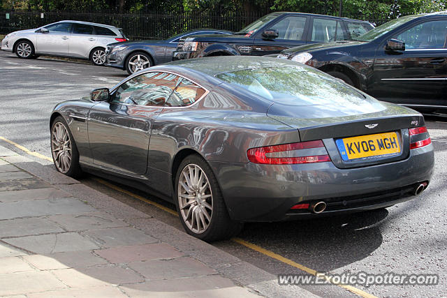 Aston Martin DB9 spotted in London, United Kingdom