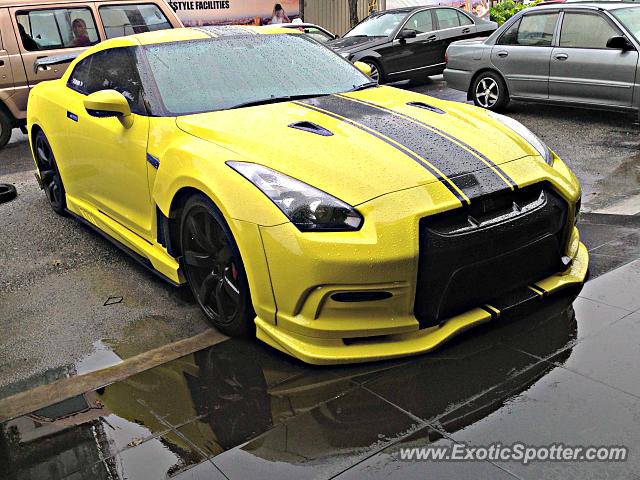 Nissan GT-R spotted in Sunway Lagoon, Malaysia