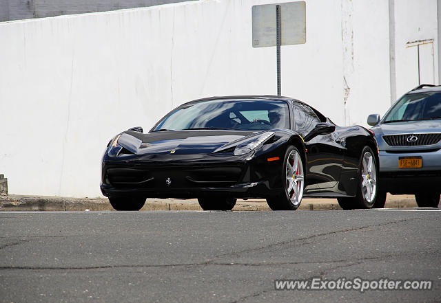 Ferrari 458 Italia spotted in Greenwich, Connecticut