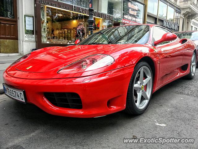 Ferrari 360 Modena spotted in Vienna, Austria