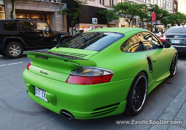 Porsche 911 Turbo spotted in Montreal, Canada