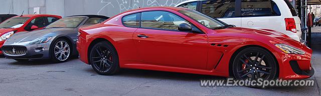 Maserati GranTurismo spotted in Montreal, Canada