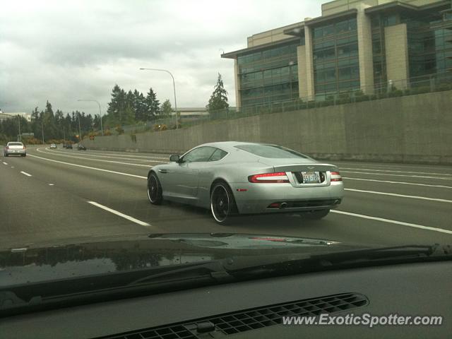 Aston Martin DB9 spotted in Bellevue, Washington