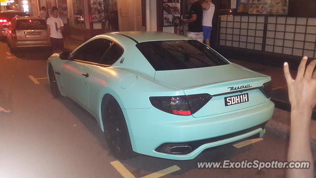 Maserati GranTurismo spotted in Singapore, Singapore