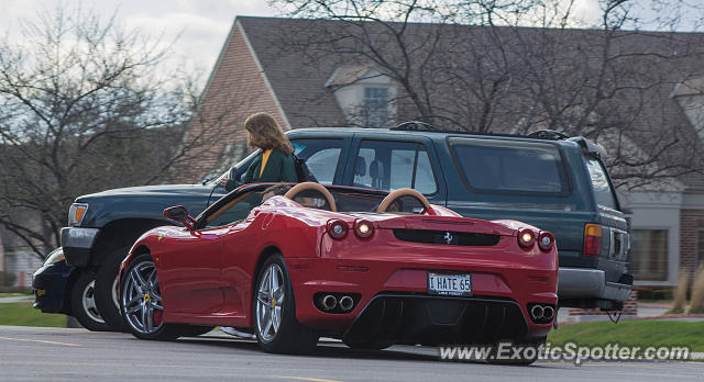 Ferrari F430 spotted in Mequon, Wisconsin