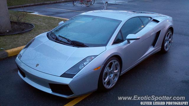 Lamborghini Gallardo spotted in Boucherville, Canada