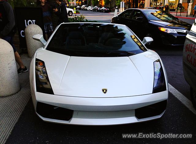 Lamborghini Gallardo spotted in San Jose, California