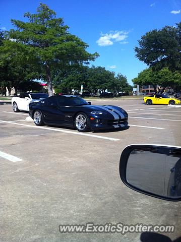 Dodge Viper spotted in Dallas, Texas