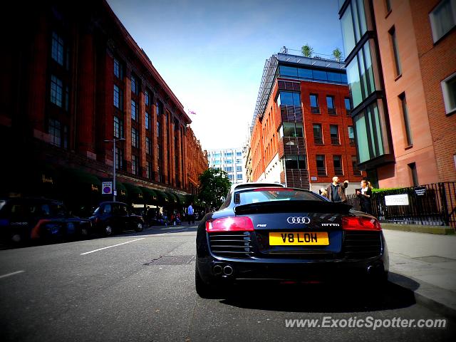 Audi R8 spotted in London, United Kingdom