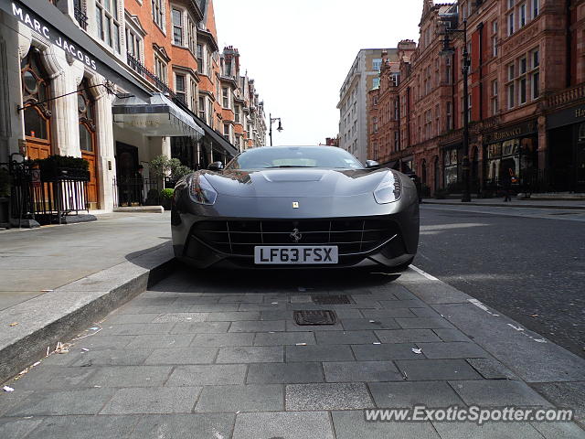 Ferrari F12 spotted in London, United Kingdom