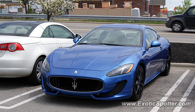 Maserati GranTurismo spotted in Columbus, Ohio