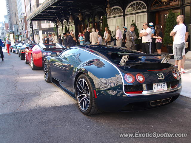 Bugatti Veyron spotted in Montreal, Canada