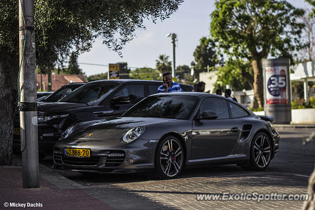Porsche 911 Turbo spotted in Tel Aviv, Israel