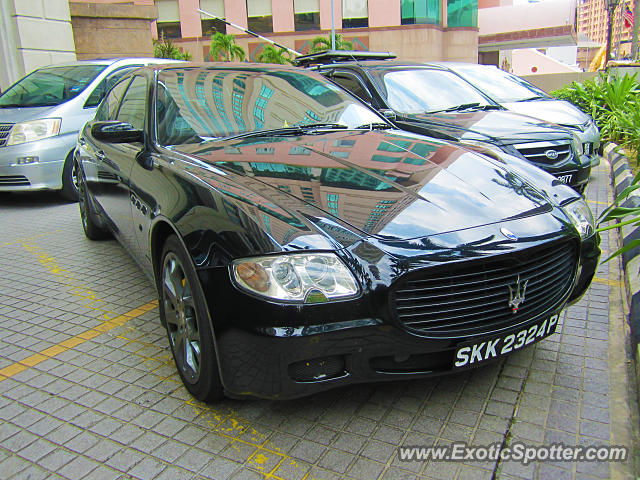 Maserati Quattroporte spotted in Kuala Lumpur, Malaysia