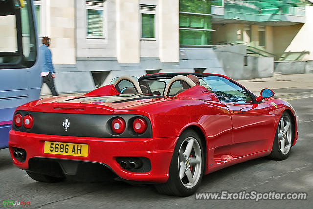 Ferrari 360 Modena spotted in York, United Kingdom