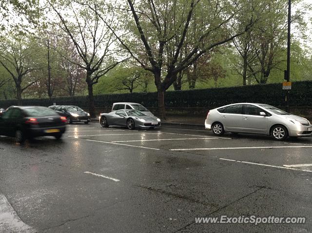 Ferrari 458 Italia spotted in London, United Kingdom