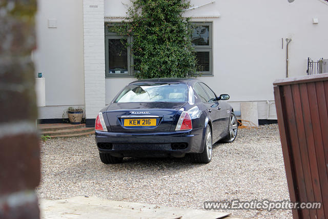 Maserati Quattroporte spotted in Cambridge, United Kingdom