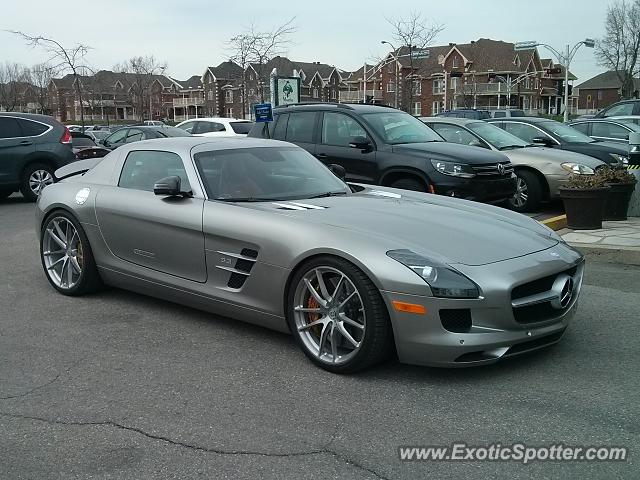 Mercedes SLS AMG spotted in Montreal, Canada