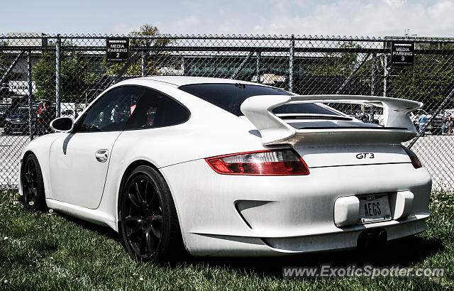 Porsche 911 GT3 spotted in Speedway, Indiana