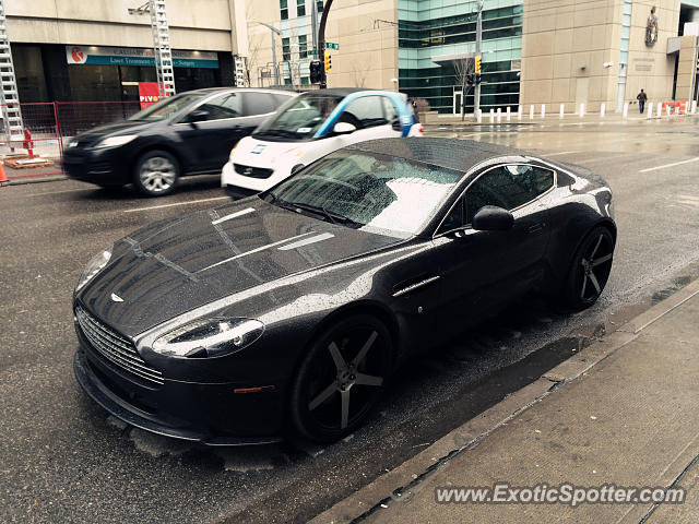 Aston Martin Vantage spotted in Calgary, Canada