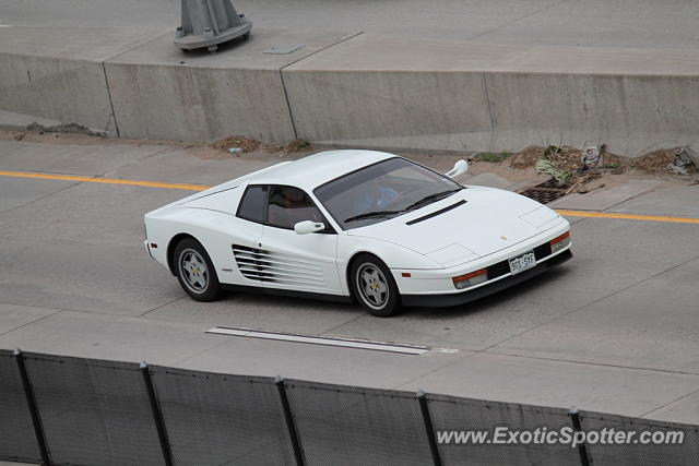 Ferrari Testarossa spotted in Denver, Colorado